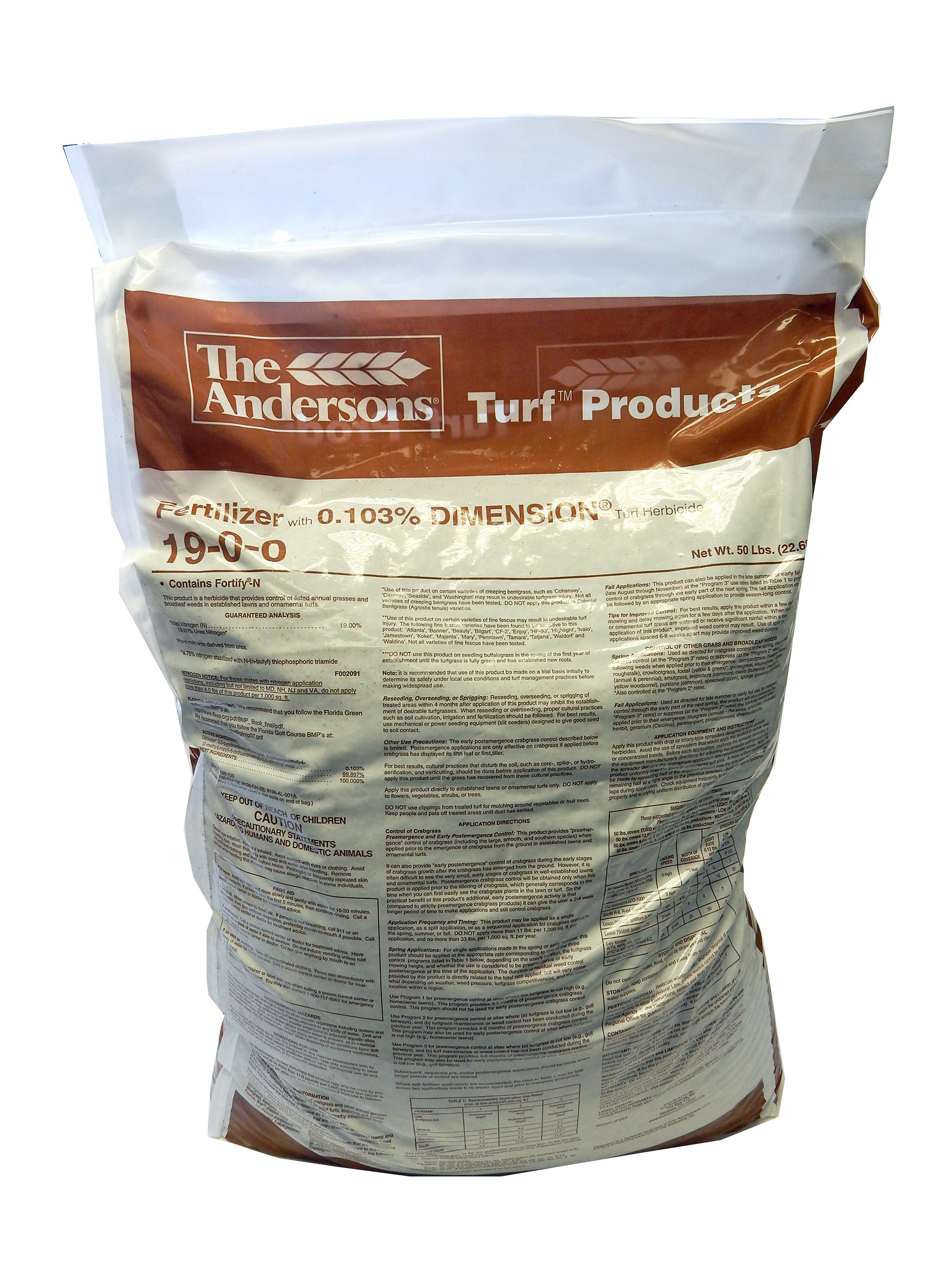 19-0-0 + .103 Dimension® 25% NSN 50 lb Bag - Fertilizer